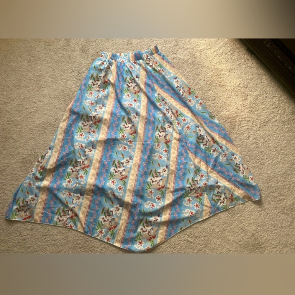 SHEIN floral skirt